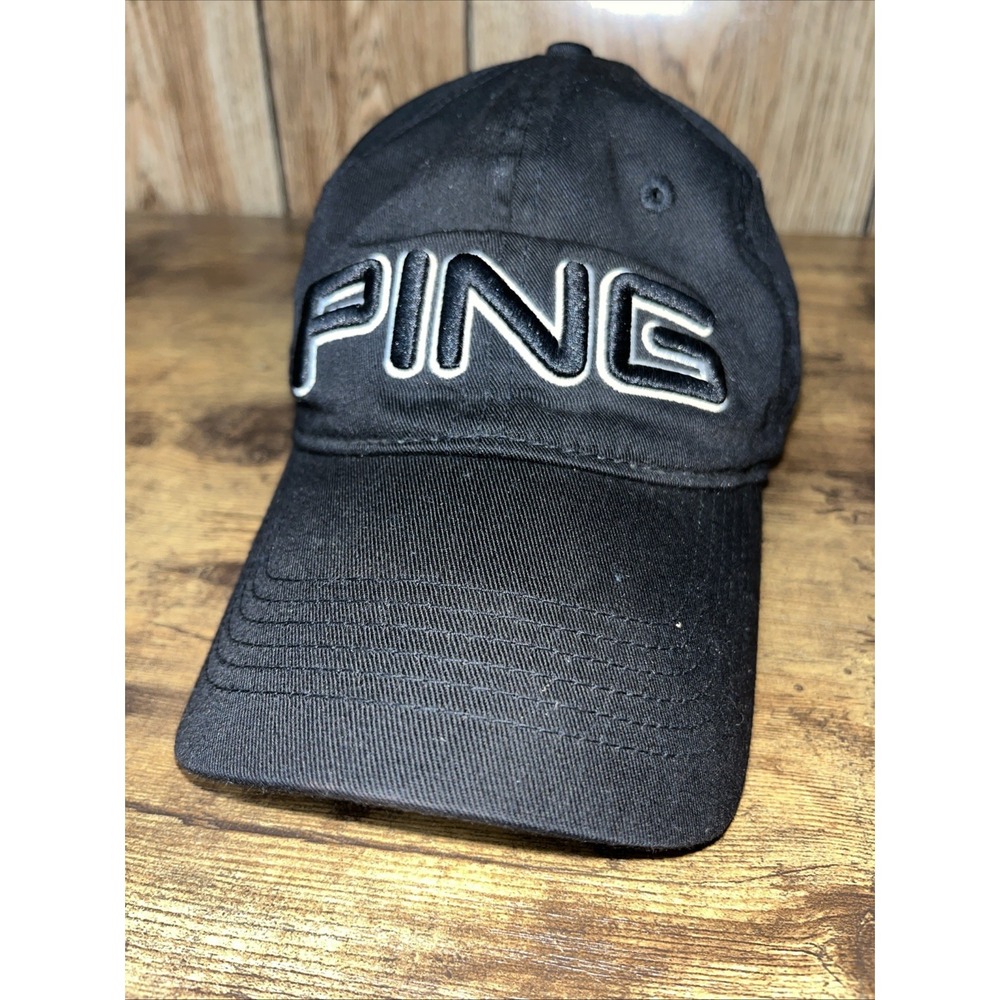 Ping Golf Hat Spell‎ Out Script Logo Beach Vacation Tour Baseball Dad Ball Cap